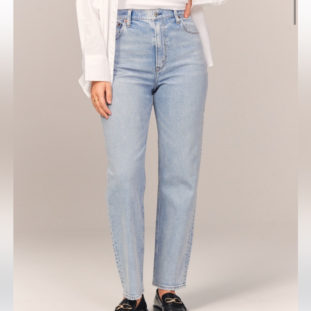 Curve Love Ultra High Rise Ankle Straight Jeans